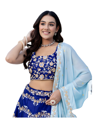 Embroidered Festive Designer Lehenga Set