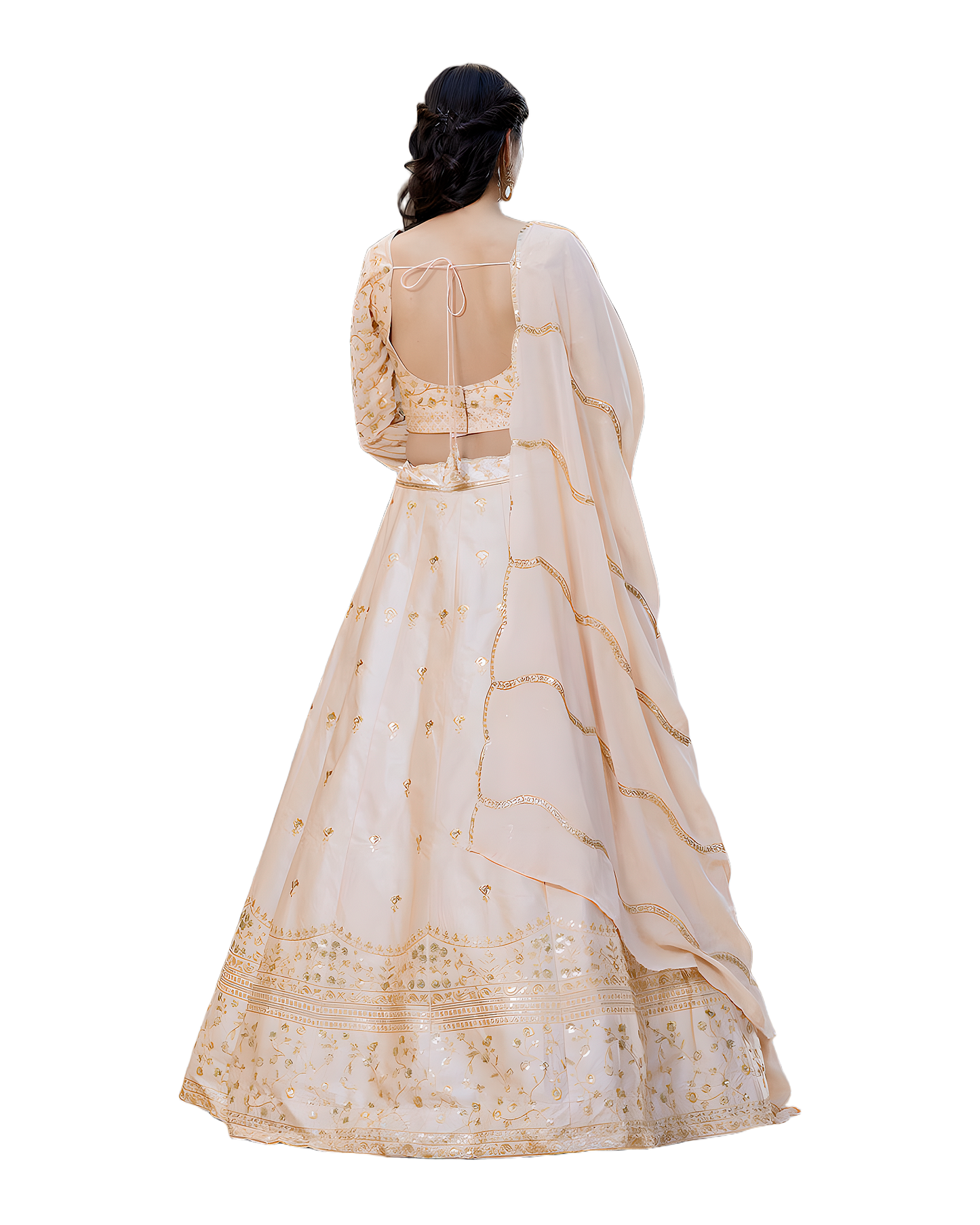 Elegant Embroidered Festive Lehenga Set