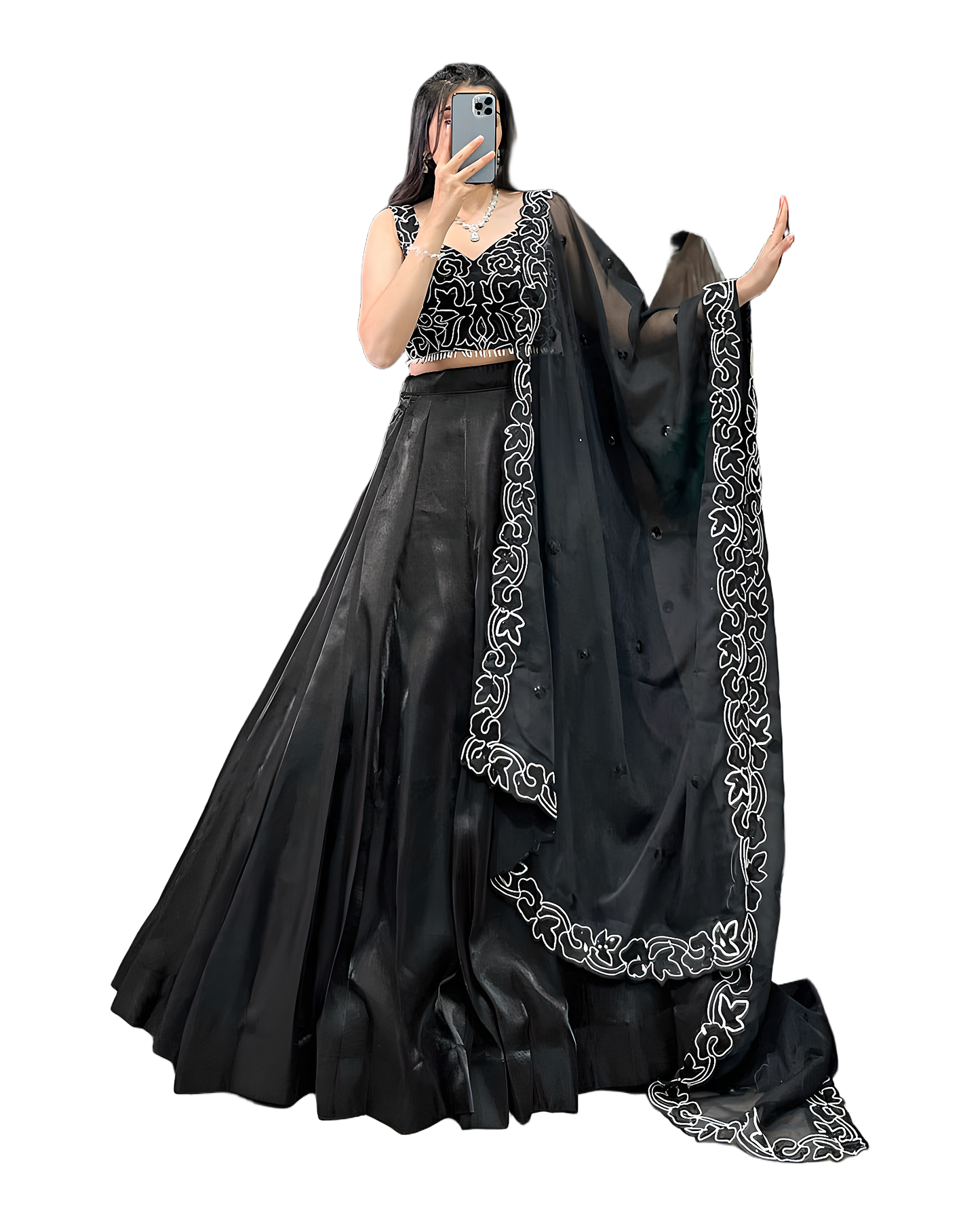 Designer Embroidered Party Lehenga Set
