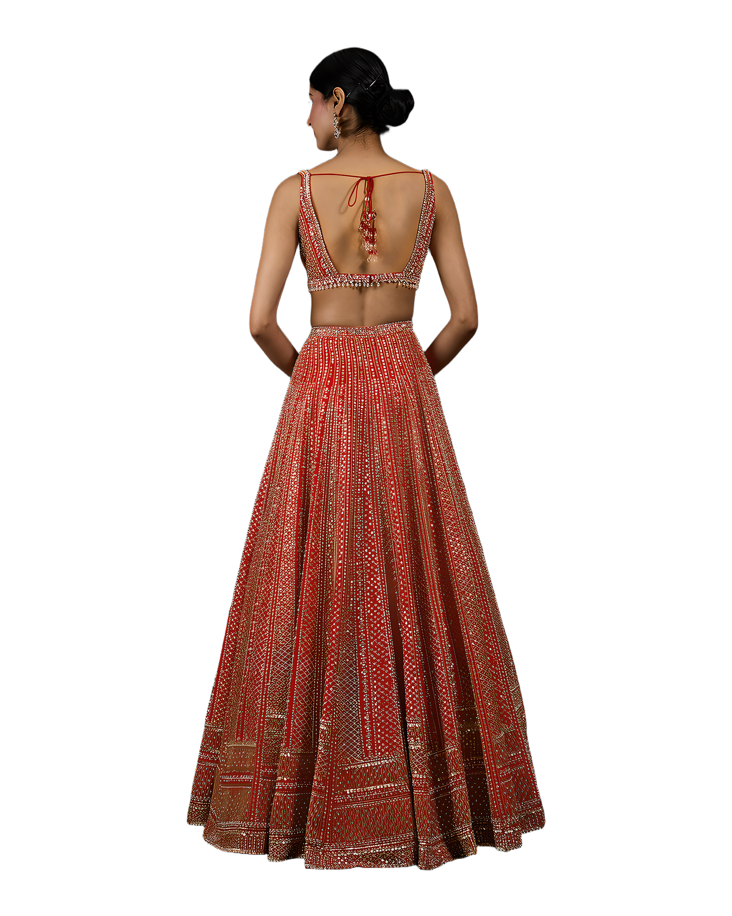 Luxury Bridal Embroidered Designer Lehenga Set
