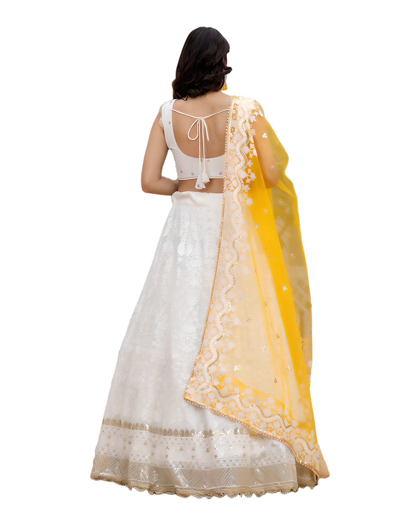 Elegant Festive Embroidered Lehenga Set