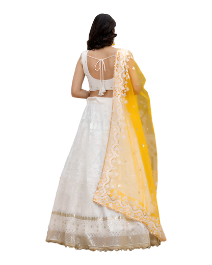 Elegant Festive Embroidered Lehenga Set