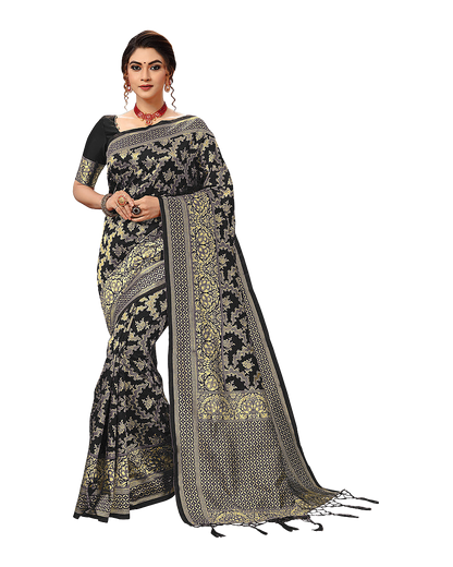 Traditional Woven Zari Designer Banarasi Saree