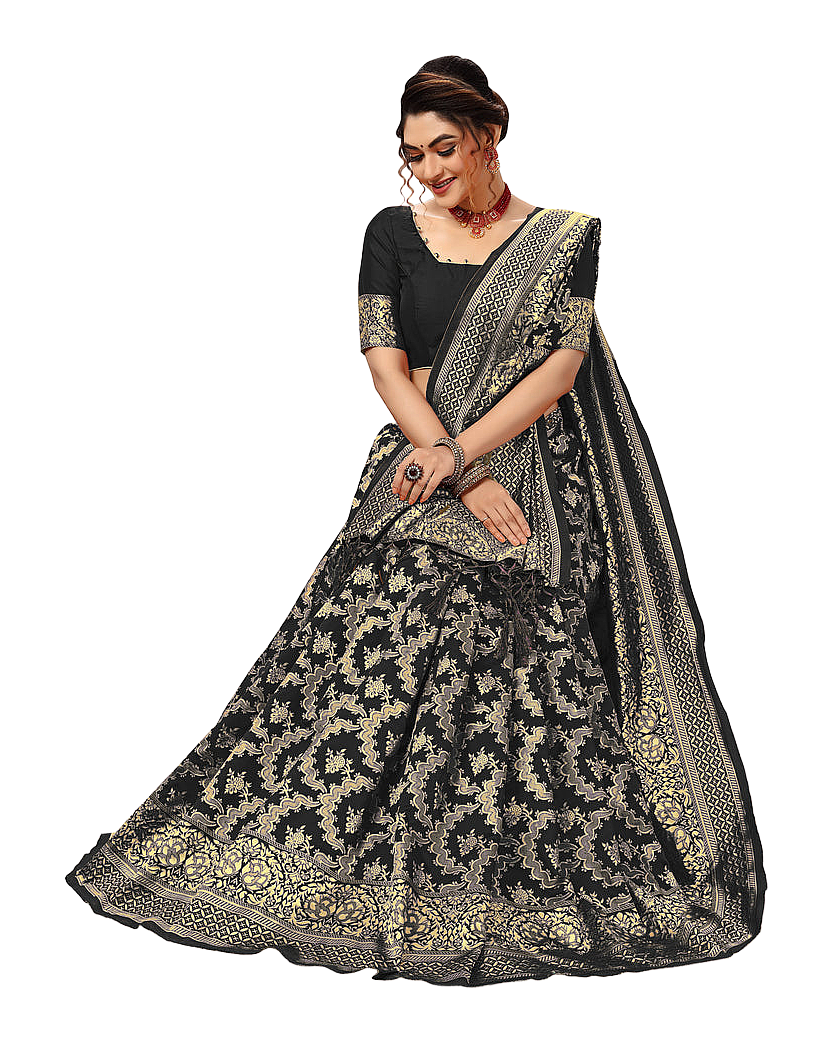 Traditional Woven Zari Designer Banarasi Saree