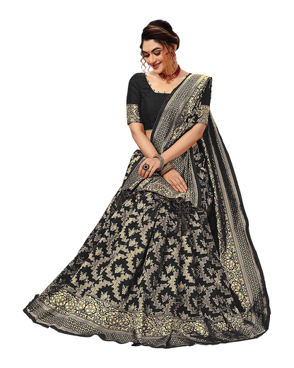 Traditional Woven Zari Designer Banarasi Saree