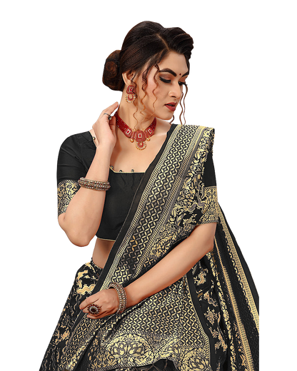 Traditional Woven Zari Designer Banarasi Saree