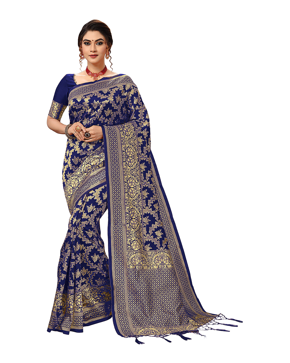 Traditional Woven Zari Designer Banarasi Saree