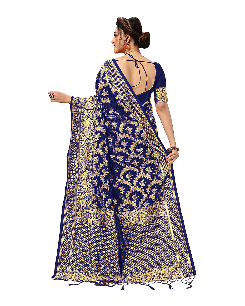 Traditional Woven Zari Designer Banarasi Saree