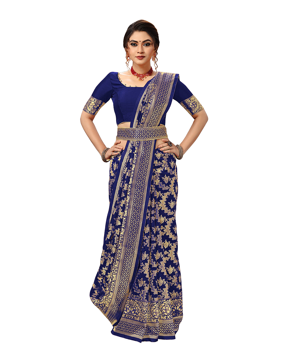 Traditional Woven Zari Designer Banarasi Saree
