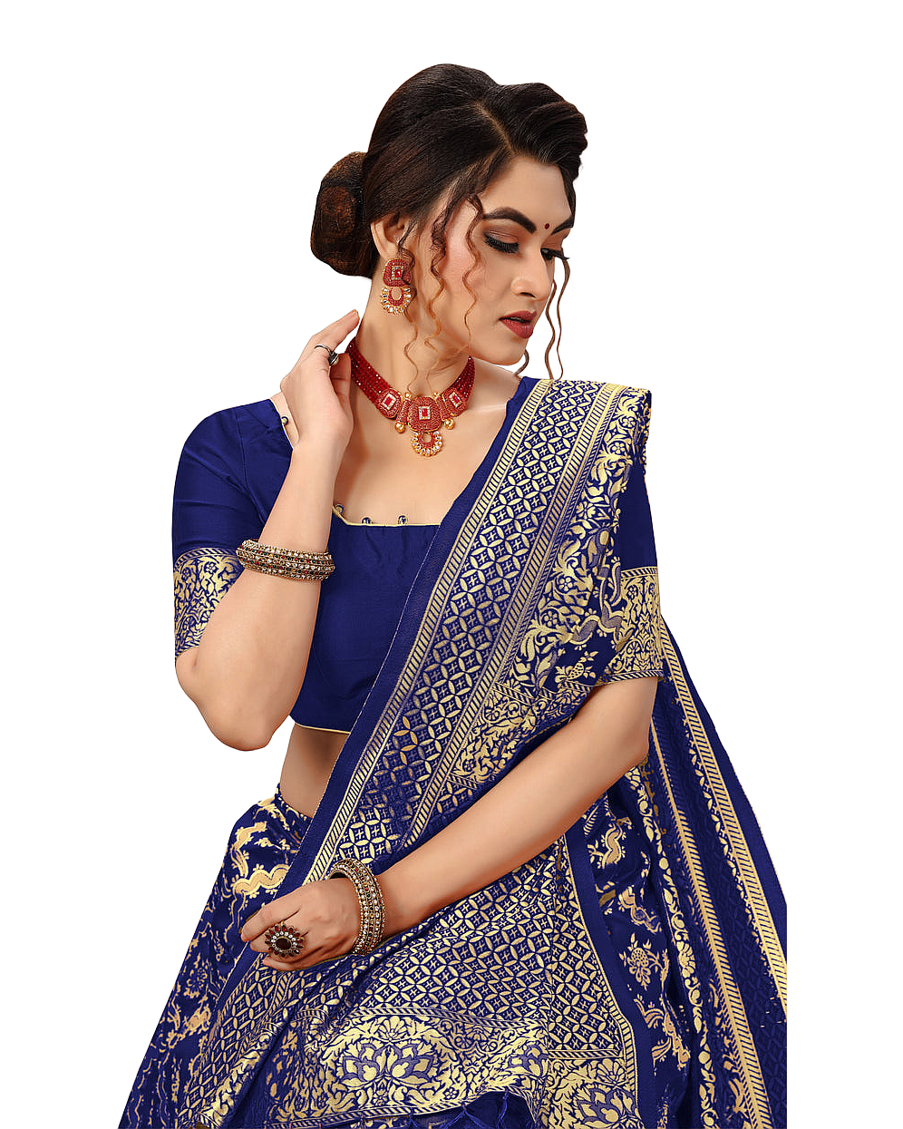 Traditional Woven Zari Designer Banarasi Saree