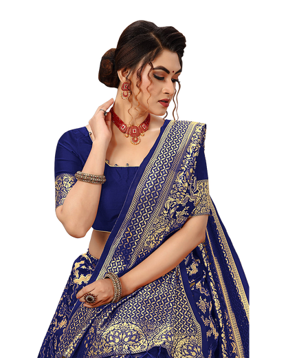 Traditional Woven Zari Designer Banarasi Saree