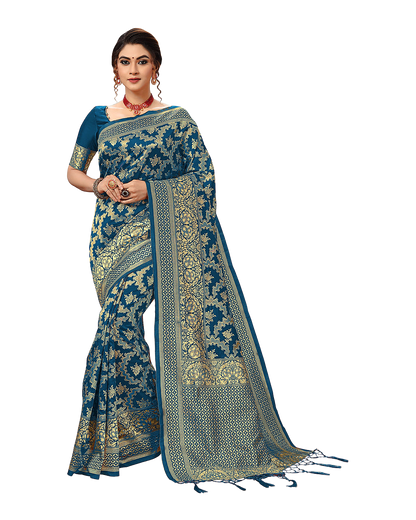 Traditional Woven Zari Designer Banarasi Saree