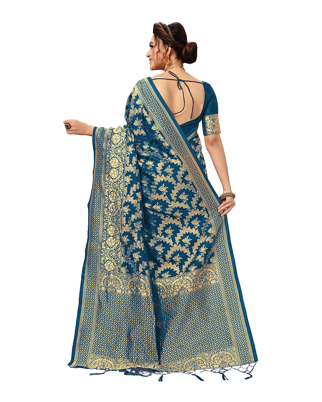 Traditional Woven Zari Designer Banarasi Saree