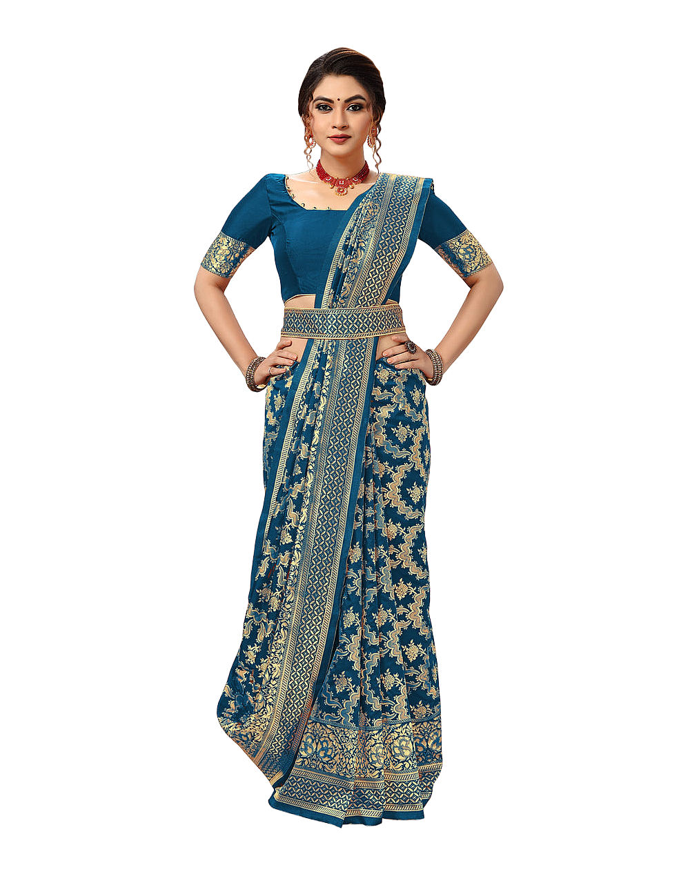 Traditional Woven Zari Designer Banarasi Saree