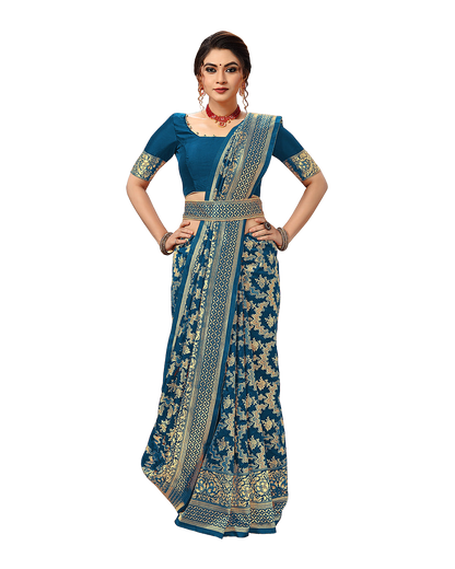 Traditional Woven Zari Designer Banarasi Saree