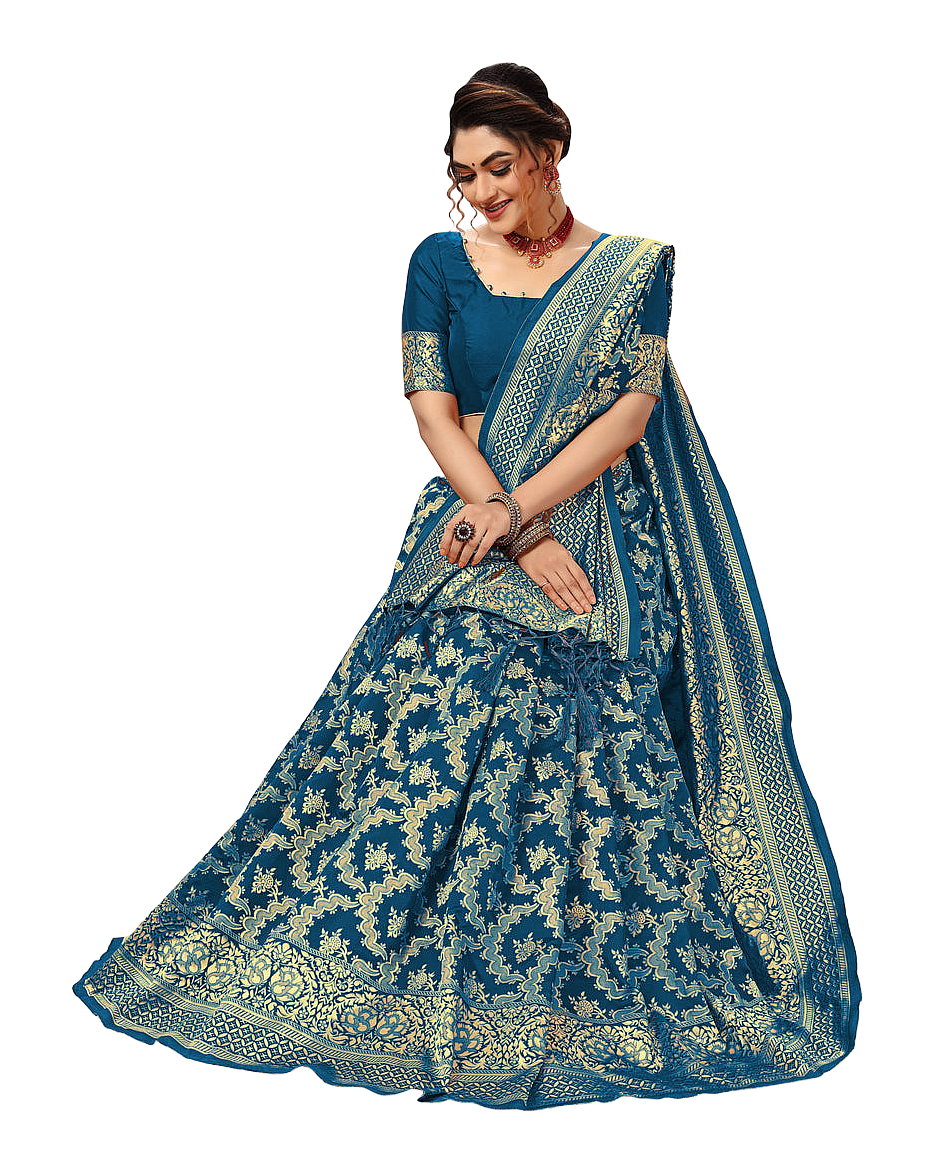 Traditional Woven Zari Designer Banarasi Saree