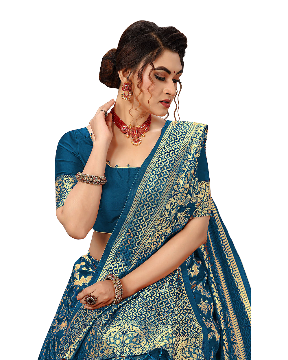 Traditional Woven Zari Designer Banarasi Saree
