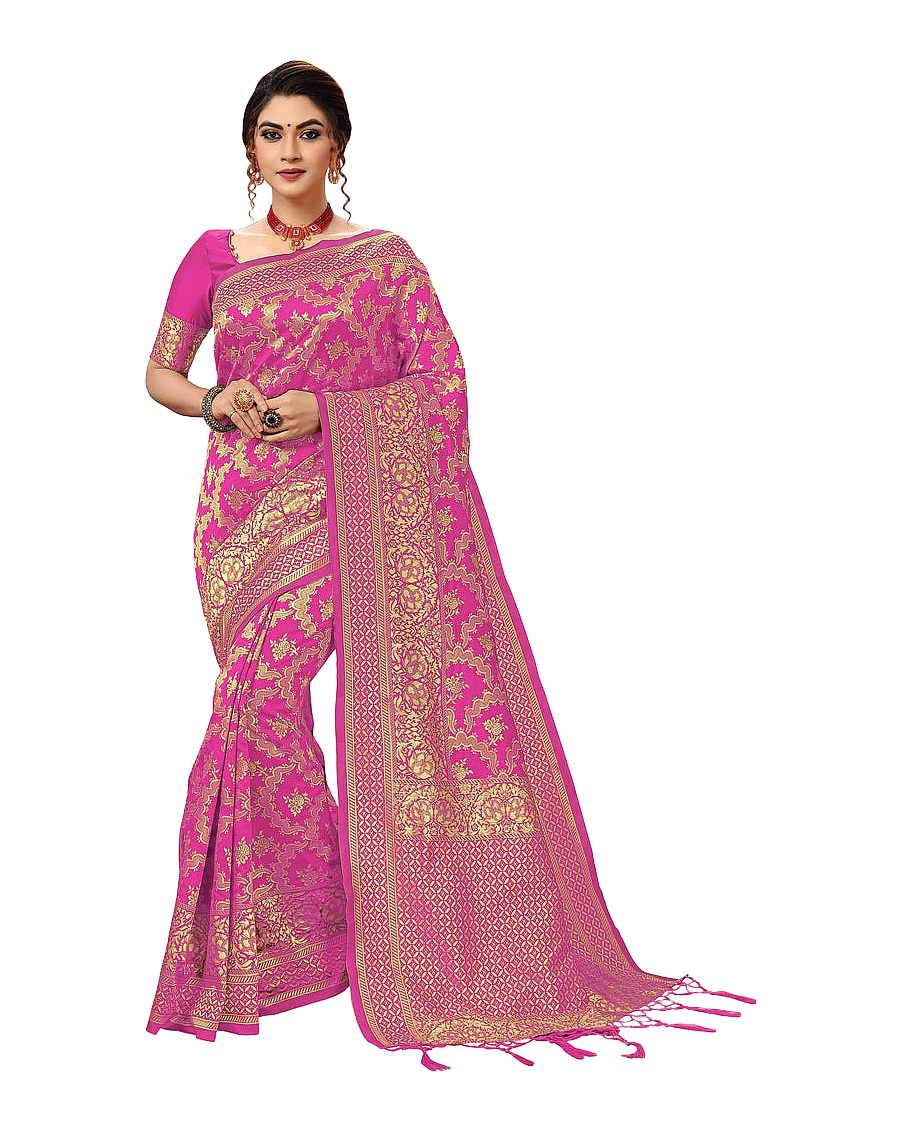 Traditional Woven Zari Designer Banarasi Saree