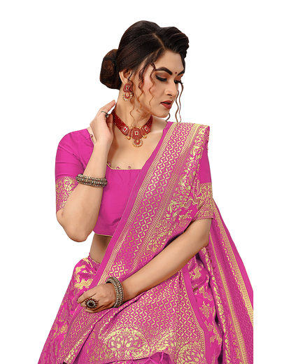 Traditional Woven Zari Designer Banarasi Saree