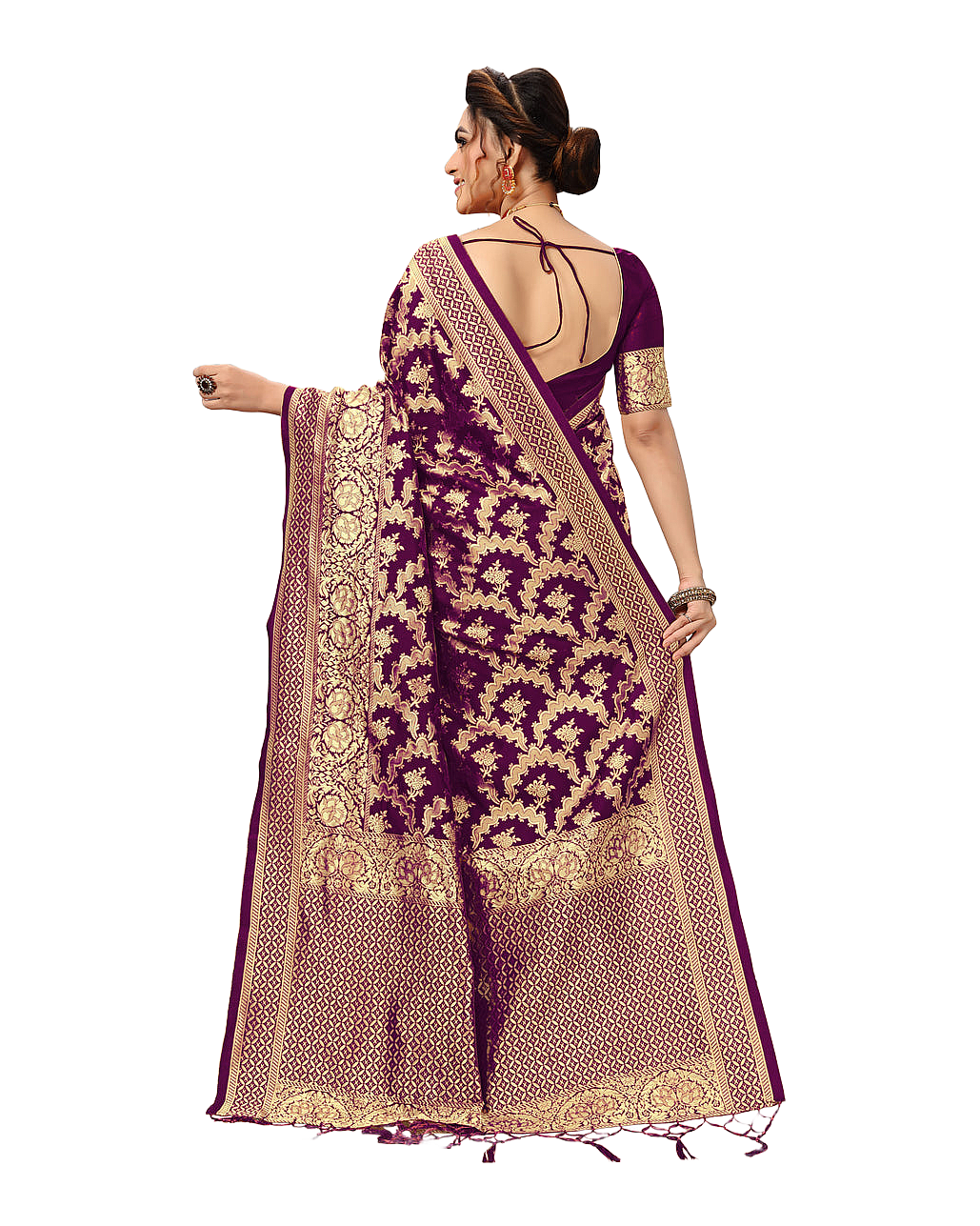 Traditional Woven Zari Designer Banarasi Saree