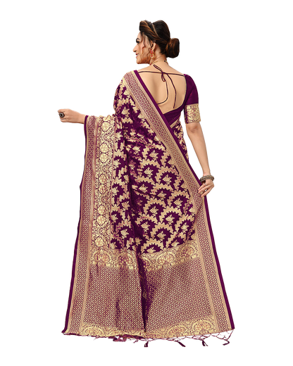 Traditional Woven Zari Designer Banarasi Saree
