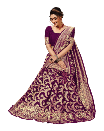 Traditional Woven Zari Designer Banarasi Saree