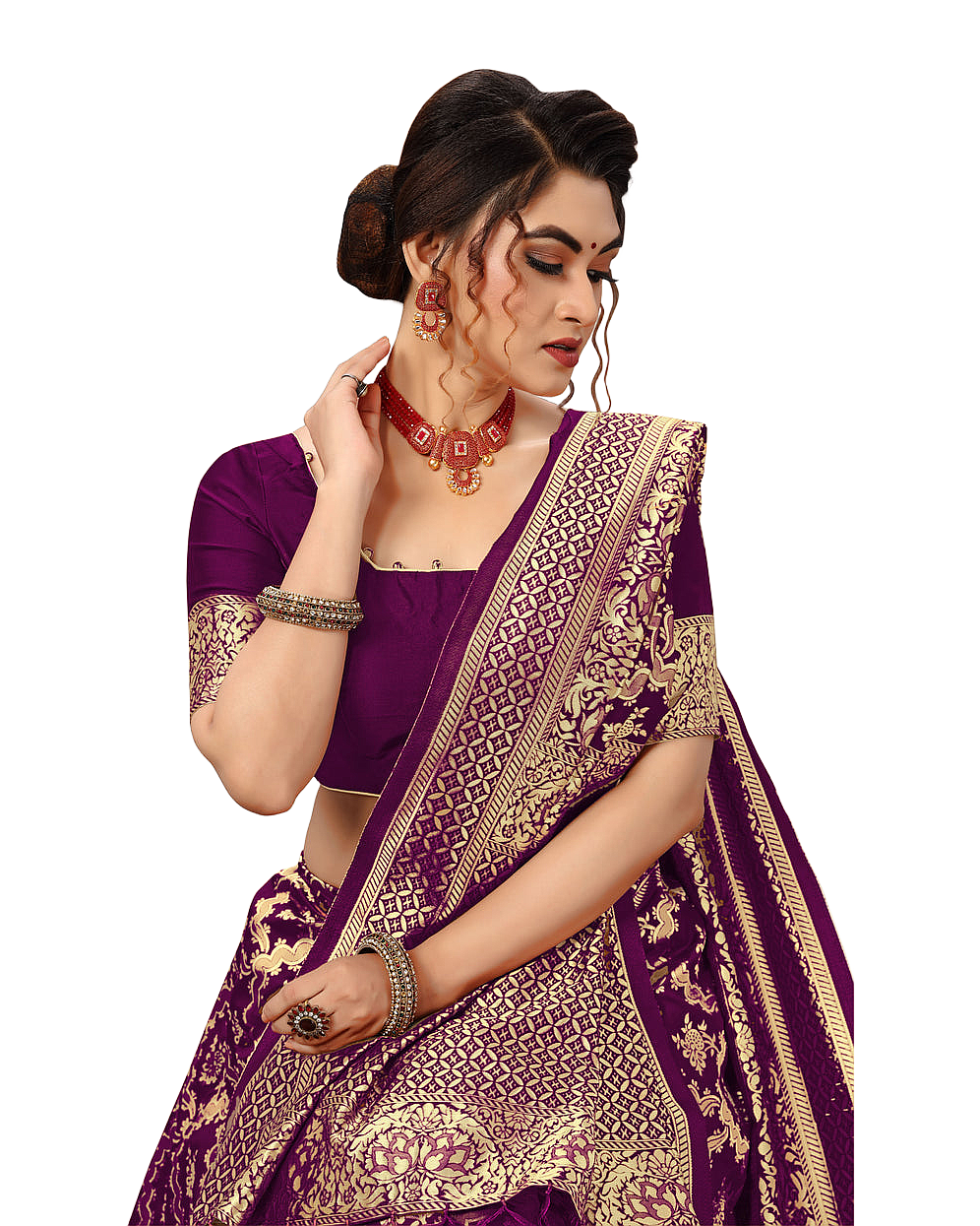 Traditional Woven Zari Designer Banarasi Saree
