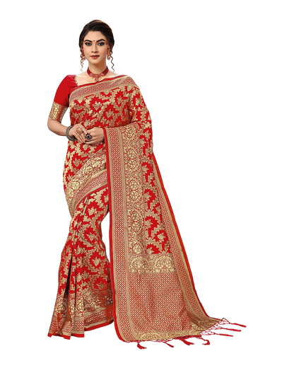 Traditional Woven Zari Designer Banarasi Saree