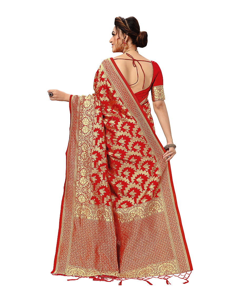 Traditional Woven Zari Designer Banarasi Saree
