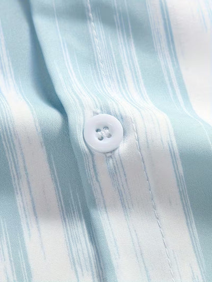 Brush Pattern Casual Shirt