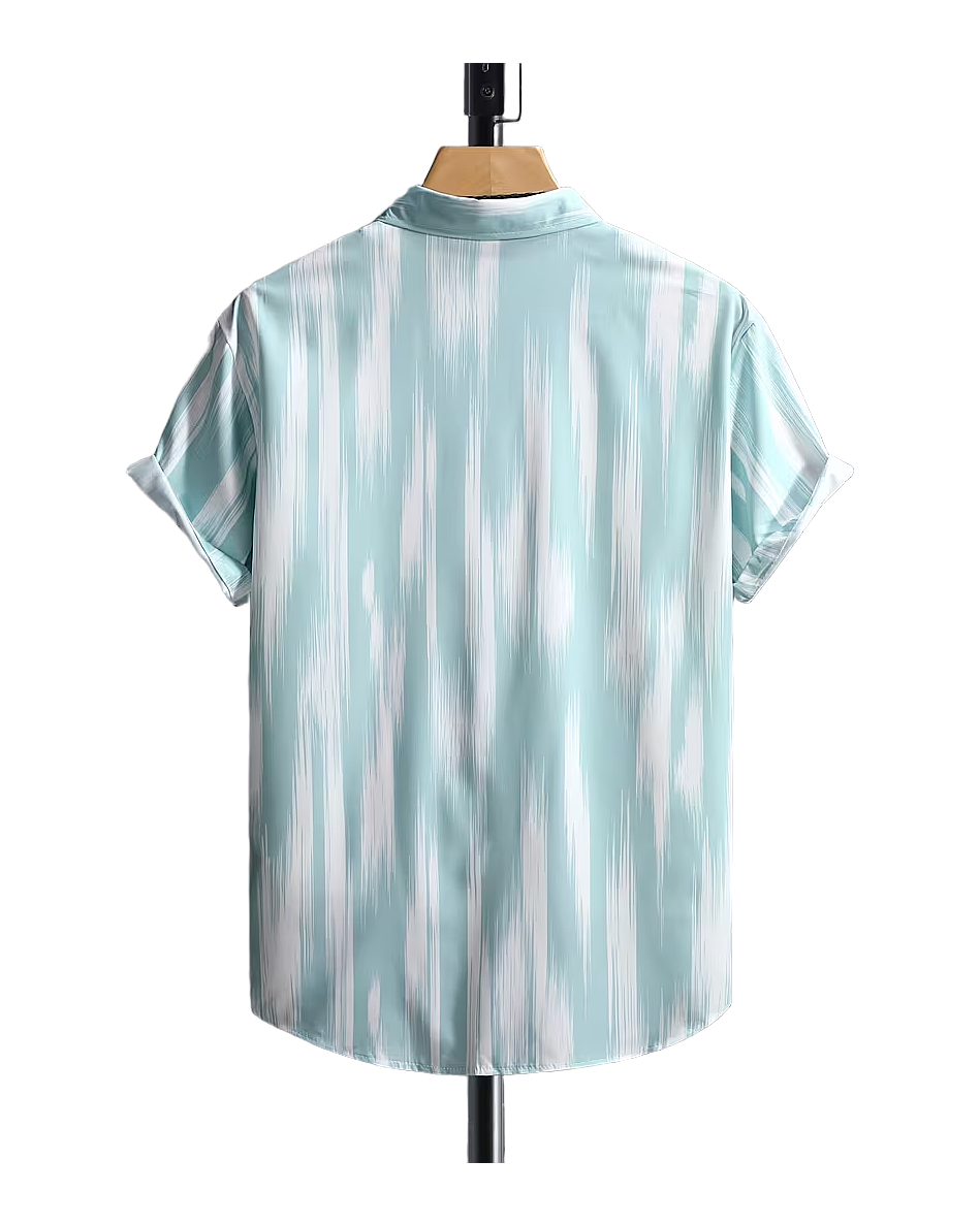 Brush Pattern Casual Shirt