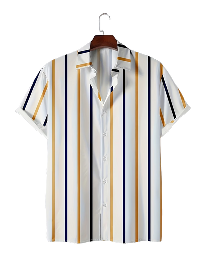 Multi Stripe Casual Shirt
