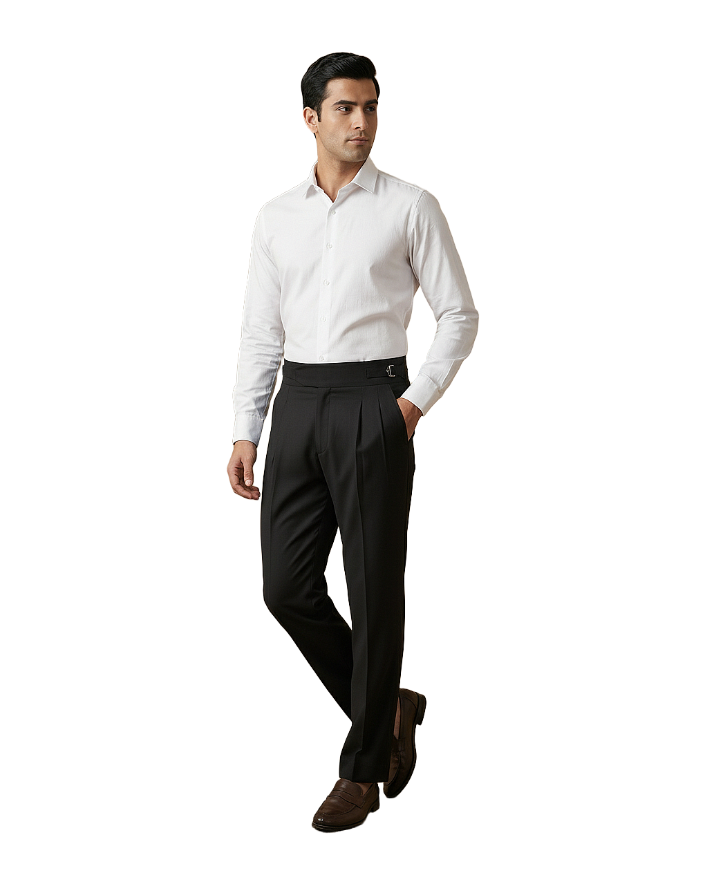 Classic Tailored Gurkha Pants for Men