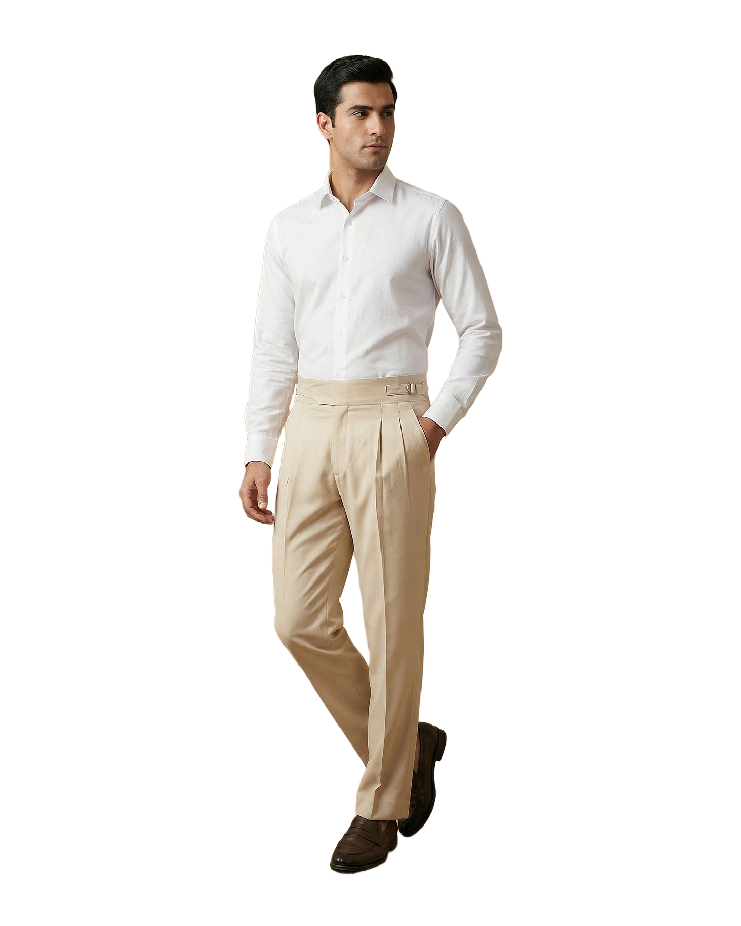 Classic Tailored Gurkha Pants for Men
