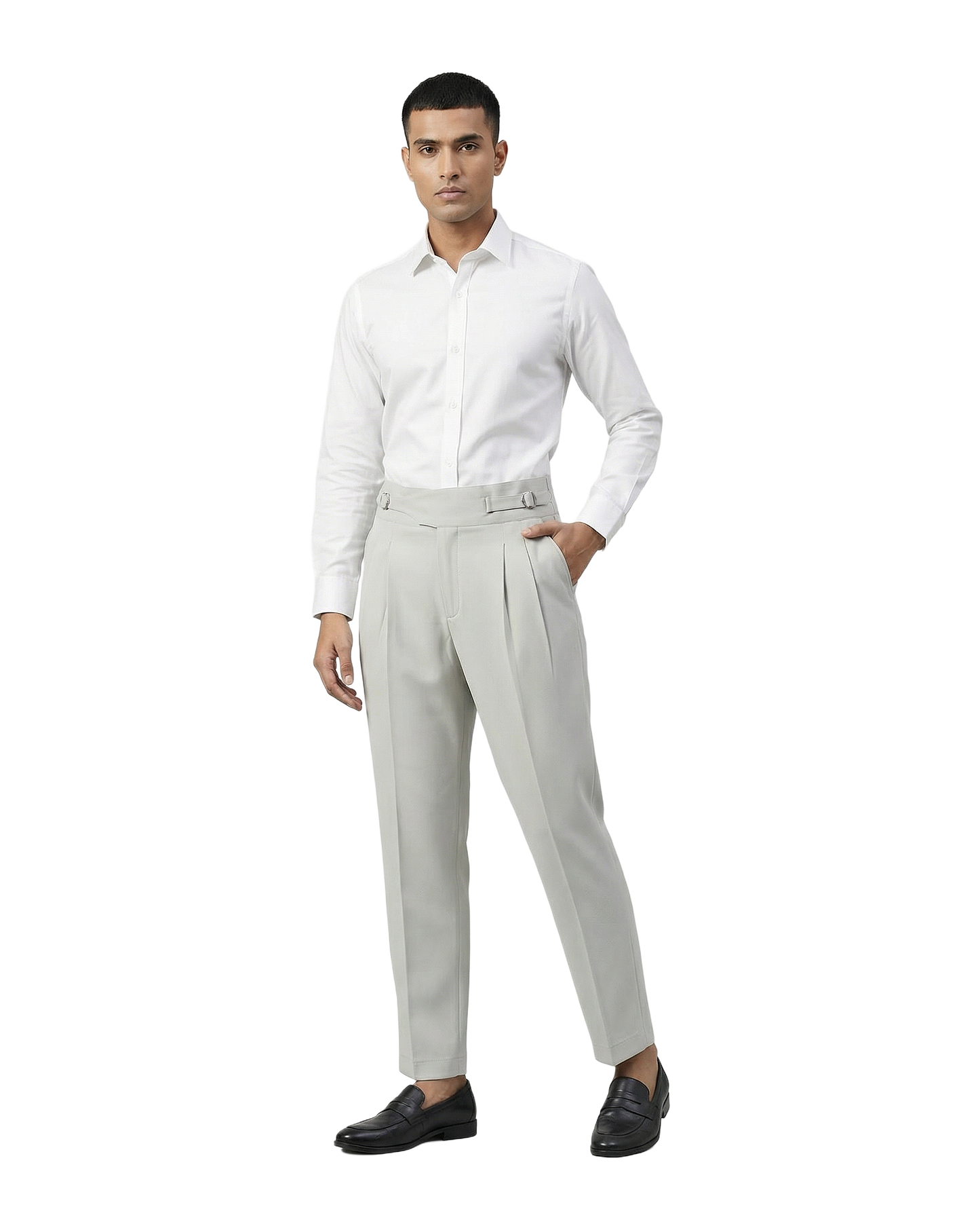 Classic Tailored Gurkha Pants for Men