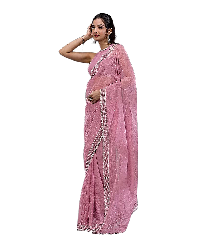 Elegant Lightweight Designer Party Saree