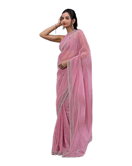 Elegant Lightweight Designer Party Saree