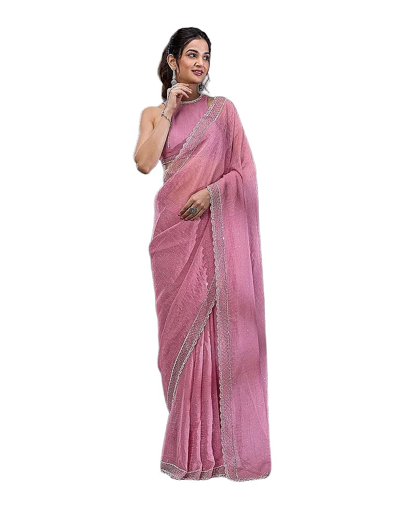 Elegant Lightweight Designer Party Saree