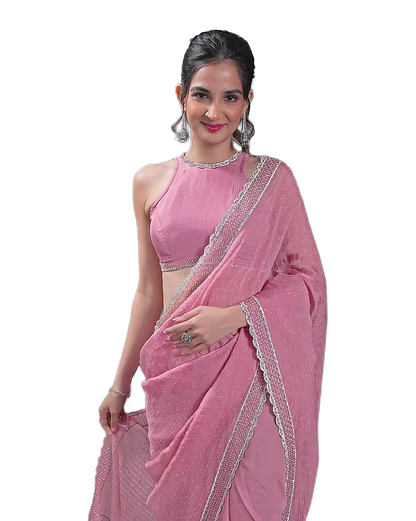 Elegant Lightweight Designer Party Saree